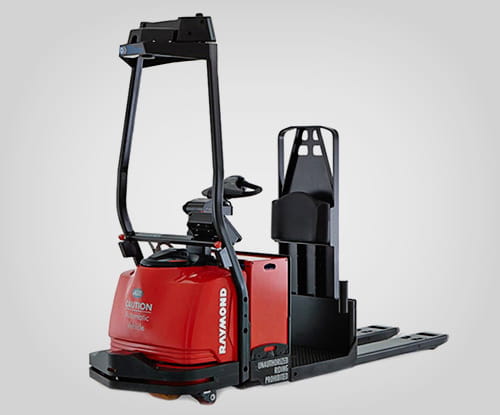 raymond lift truck, automated lift truck, forklift dallas, forklift houston, stand up lift truck, stand up forklift