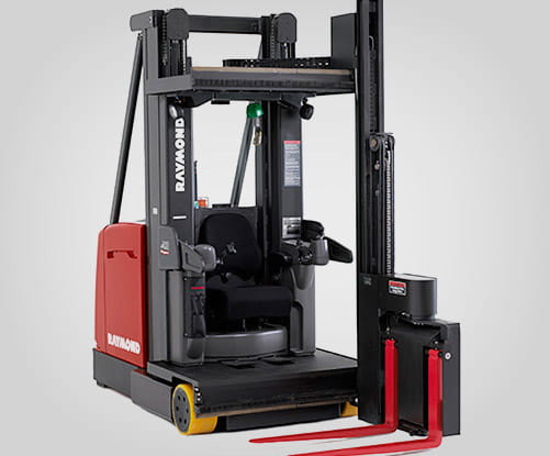raymond lift truck, swing reach truck, narrow aisle, forklift dallas, forklift houston