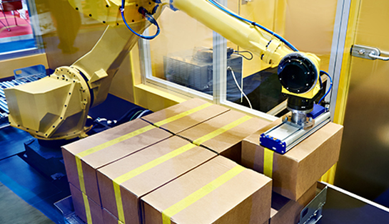 industrial robotics, manufacturing robotics, palletizing robots