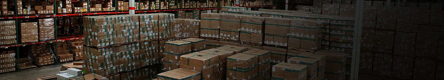 Warehouse full of boxes