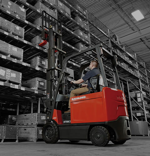 sit down forklift, large forklift, electric forklift