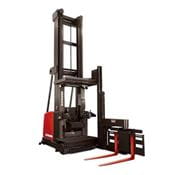 Very Narrow Aisle Forklift, VNA truck, Turret Truck, Raymond Swing Reach Truck